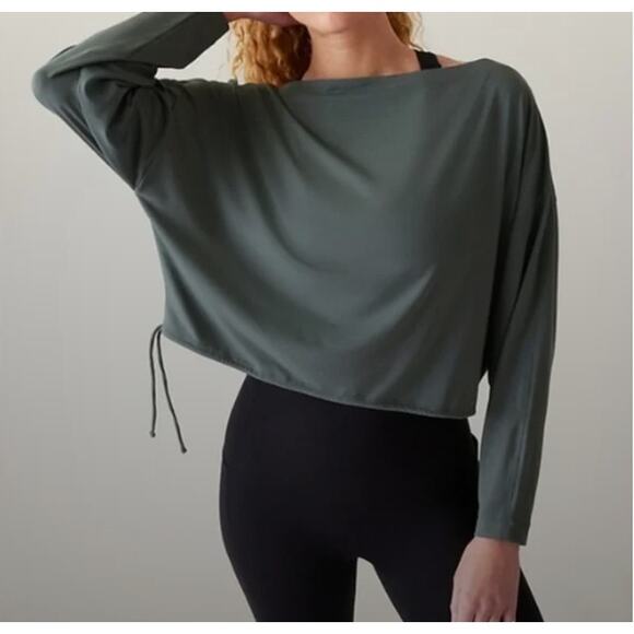 Athleta Tops - Athleta Cool Down Top, Bali Green, Size Medium